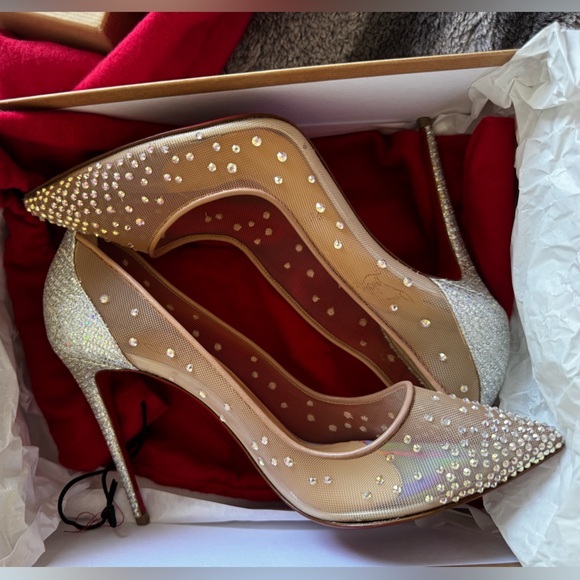 Christian Louboutin
Follies 100MM Mesh Strass Pumps - Picture 10 of 11